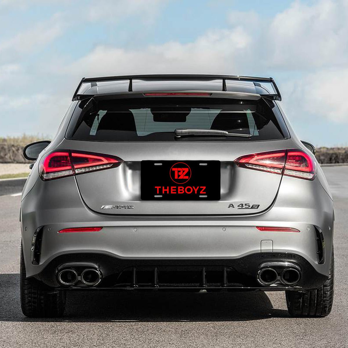 The Boys Red Logo Vanity Plate for your car - Car accessories - Beyond The Shoppe