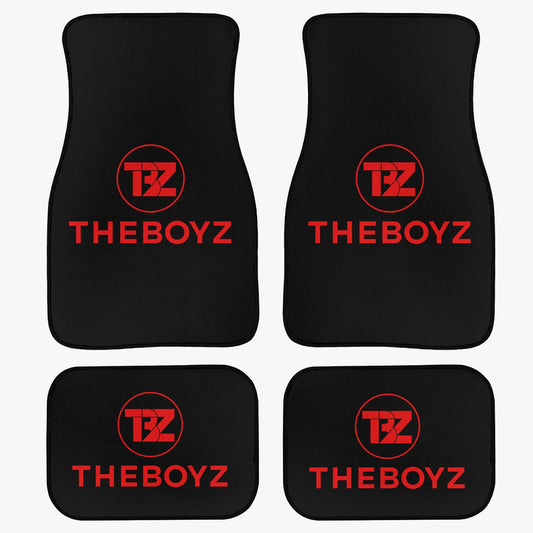 The Boyz Car Floor Mats - 4Pcs Car Floor Mats - Car Accessories - Kpop car mats - (Set of 4 - 2 Front & 2 Rear) - Beyond The Shoppe