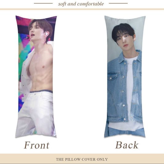 The Boyz Hyunjae Full Body Pillow Case - Double Sided Full Body Pillowcases - 3 sizes! - Beyond The Shoppe