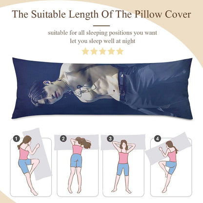 The Boyz Sangyeon Full Body Pillow Case - Double Sided Full Body Pillowcases - 3 sizes! - Beyond The Shoppe