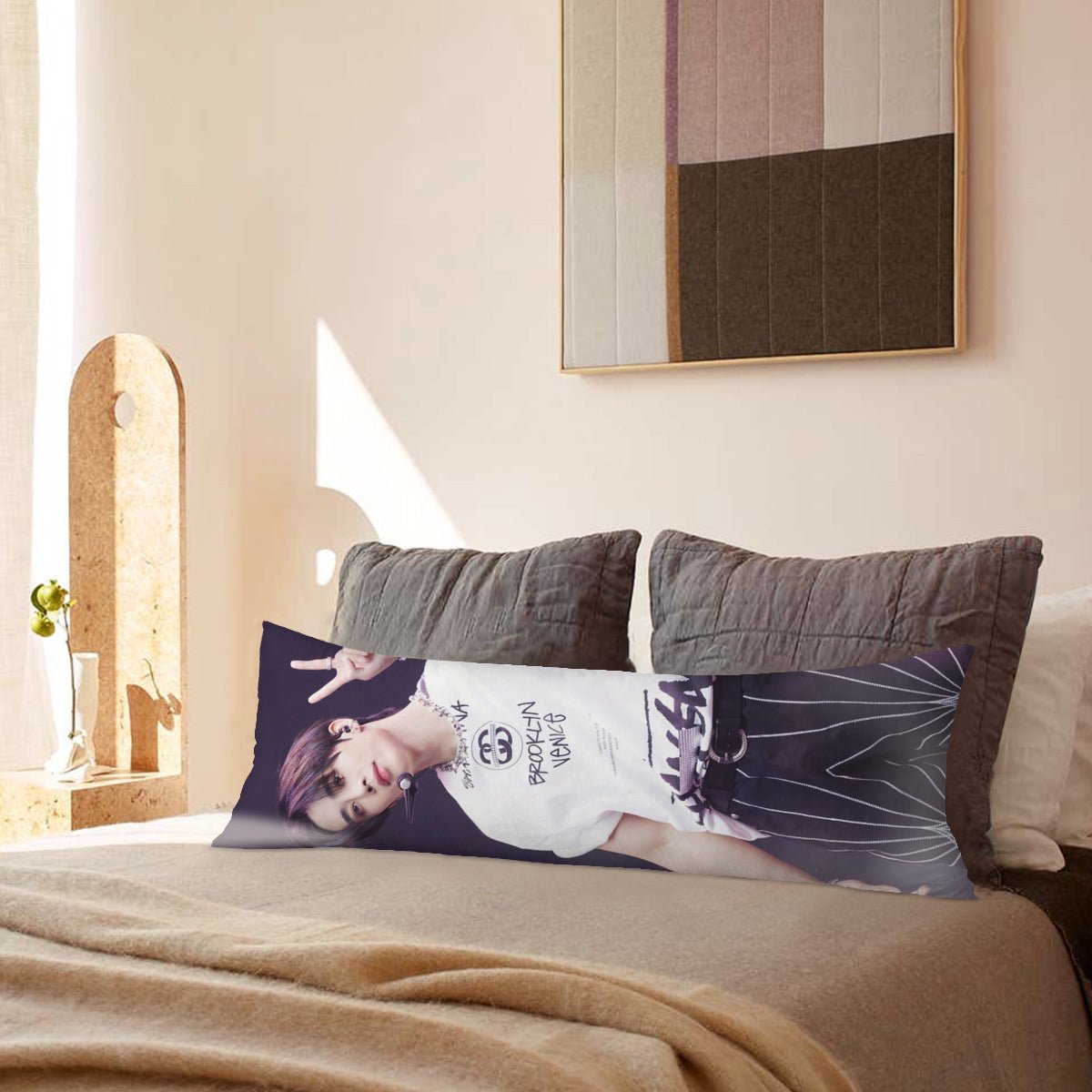 The Boyz Sunwoo Full Body Pillow Case - Double Sided Full Body Pillowcases - 3 sizes! - Beyond The Shoppe