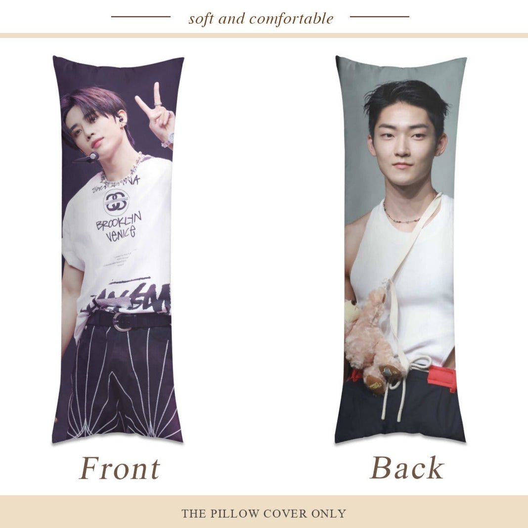 The Boyz Sunwoo Full Body Pillow Case - Double Sided Full Body Pillowcases - 3 sizes! - Beyond The Shoppe