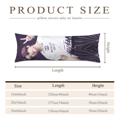 The Boyz Sunwoo Full Body Pillow Case - Double Sided Full Body Pillowcases - 3 sizes! - Beyond The Shoppe