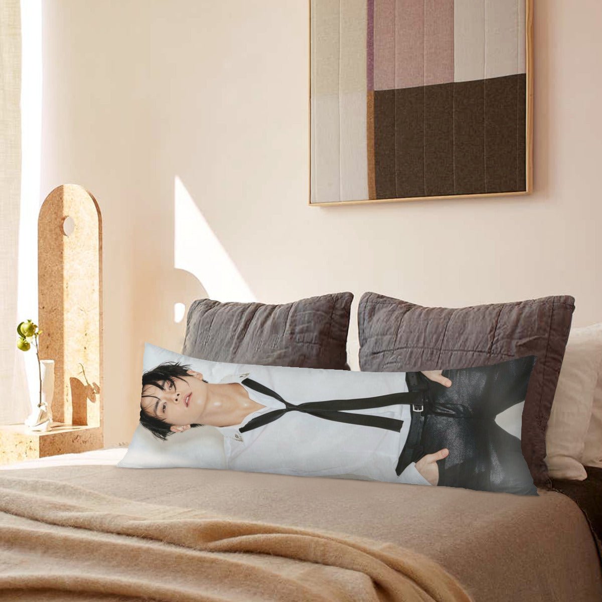 The Boyz Younghoon Full Body Pillow Case - Double Sided Full Body Pillowcases - 3 sizes! - Beyond The Shoppe