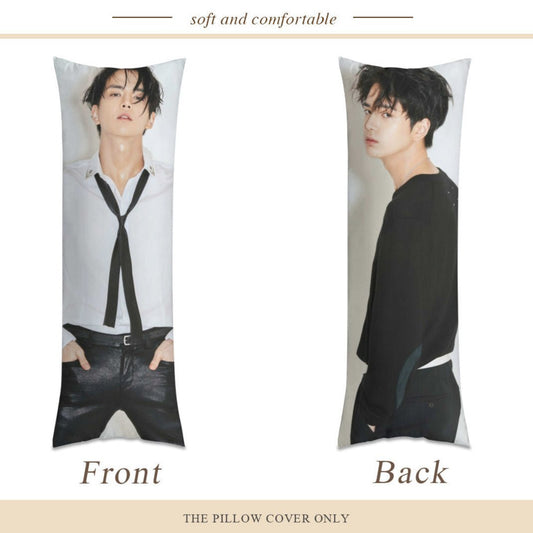 The Boyz Younghoon Full Body Pillow Case - Double Sided Full Body Pillowcases - 3 sizes! - Beyond The Shoppe