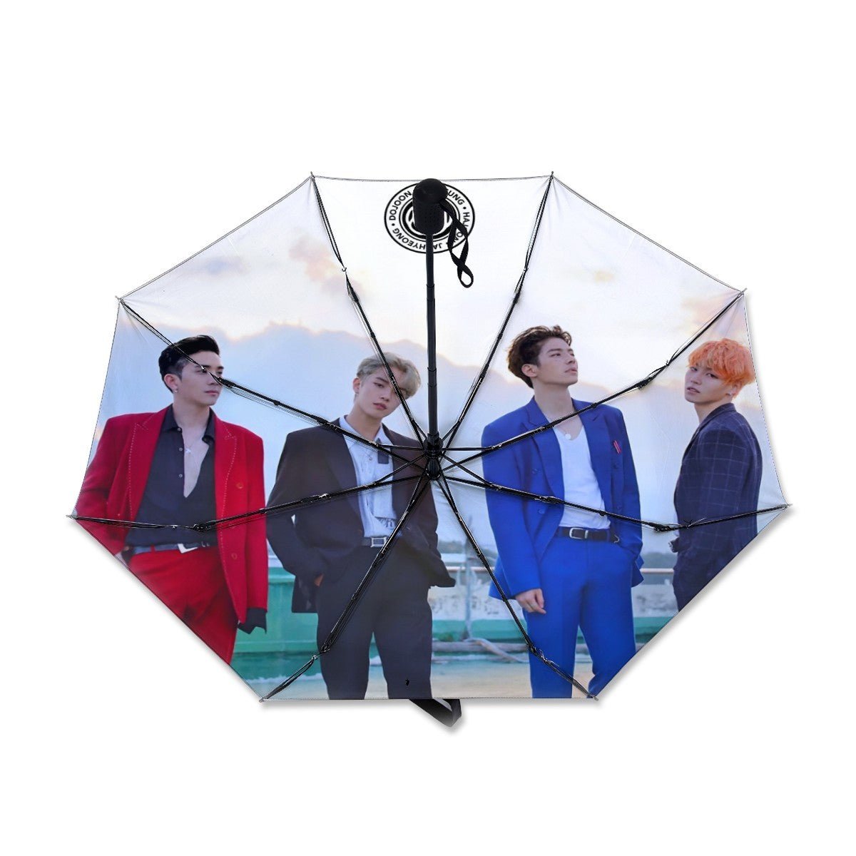 The Rose Automatic opening umbrella - Kpop for rainy weather and protection from weather - Beyond The Shoppe