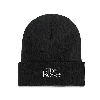 The Rose Beanie for Adults – Cozy Polyester Knit Hat - Stylish, Comfortable & Trendy Hat - Beyond The Shoppe
