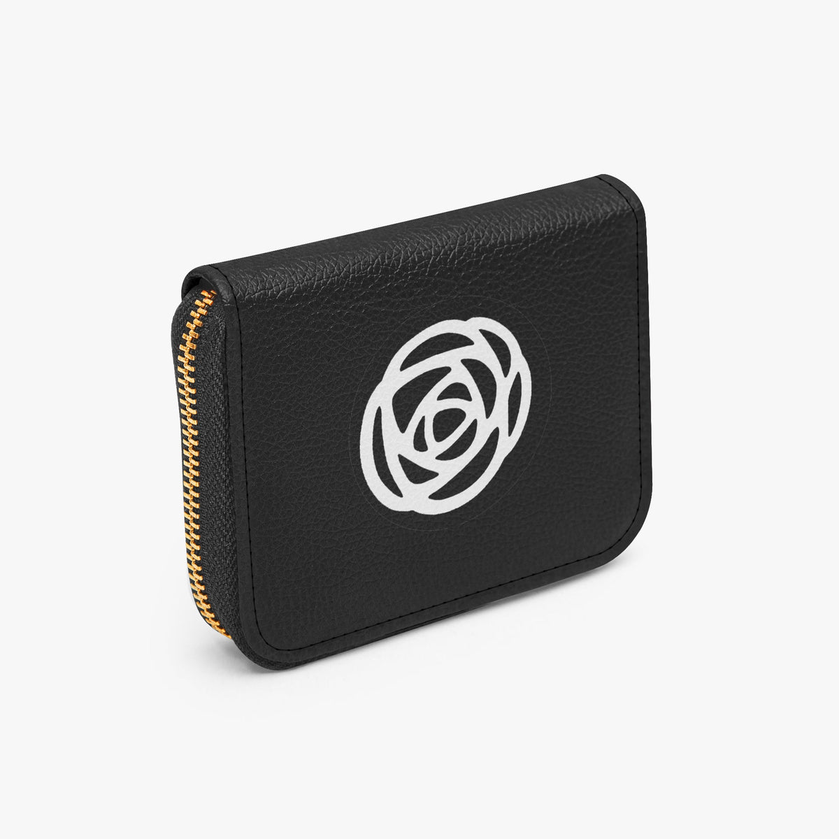 The Rose - Black Rose Bifold Zipper Wallet K - Pop Merchandise - Great gift! - Beyond The Shoppe
