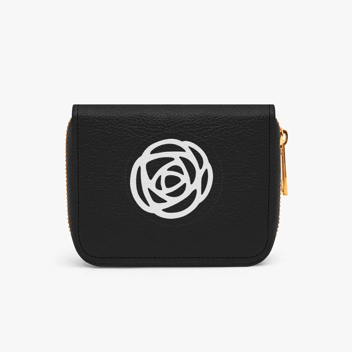 The Rose - Black Rose Bifold Zipper Wallet K - Pop Merchandise - Great gift! - Beyond The Shoppe