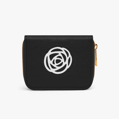 The Rose - Black Rose Bifold Zipper Wallet K - Pop Merchandise - Great gift! - Beyond The Shoppe