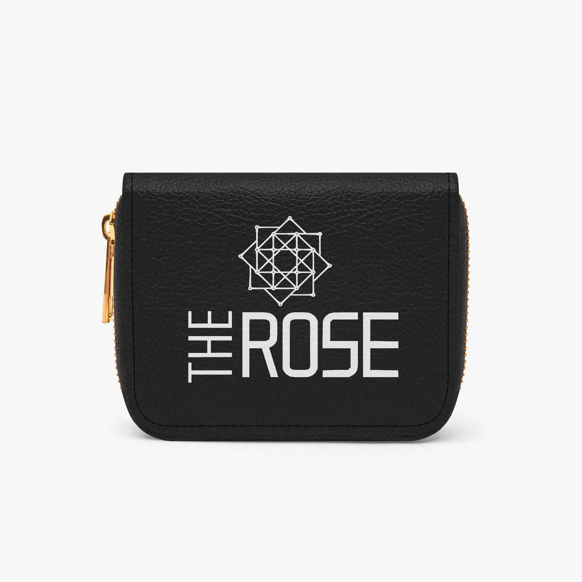 The Rose - Black Rose Bifold Zipper Wallet K - Pop Merchandise - Great gift! - Beyond The Shoppe