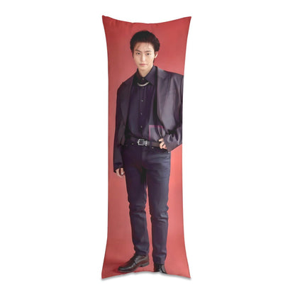 The Rose Kim Woosung Full Body Pillow Case - Double Sided with two different photos full body pillowcases - 3 sizes! Great Kpop gift idea! - Beyond The Shoppe