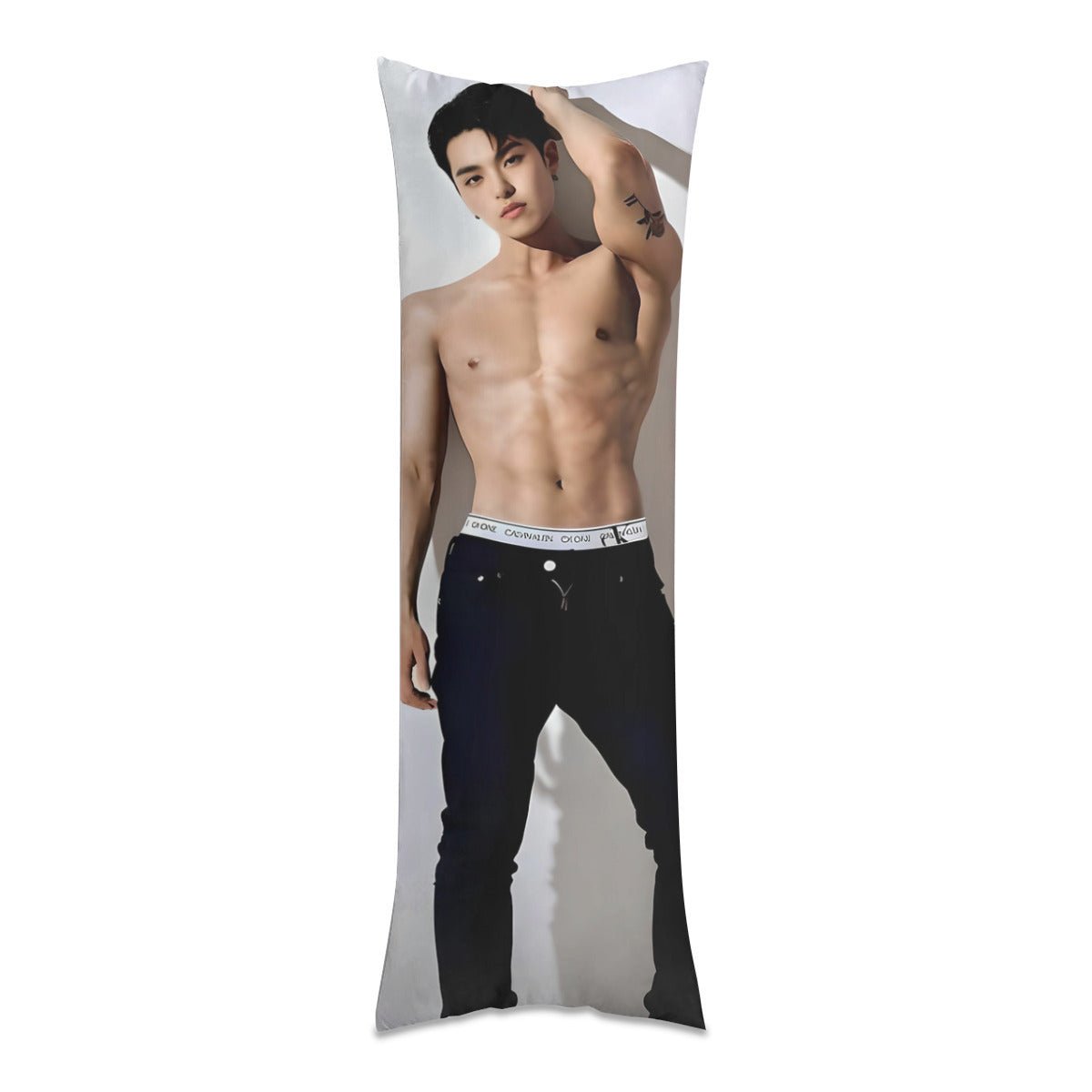 The Rose Lee Hajoon Full Body Pillow Case - Double Sided with two different photos full body pillowcases - 3 sizes! Great Kpop gift idea! - Beyond The Shoppe