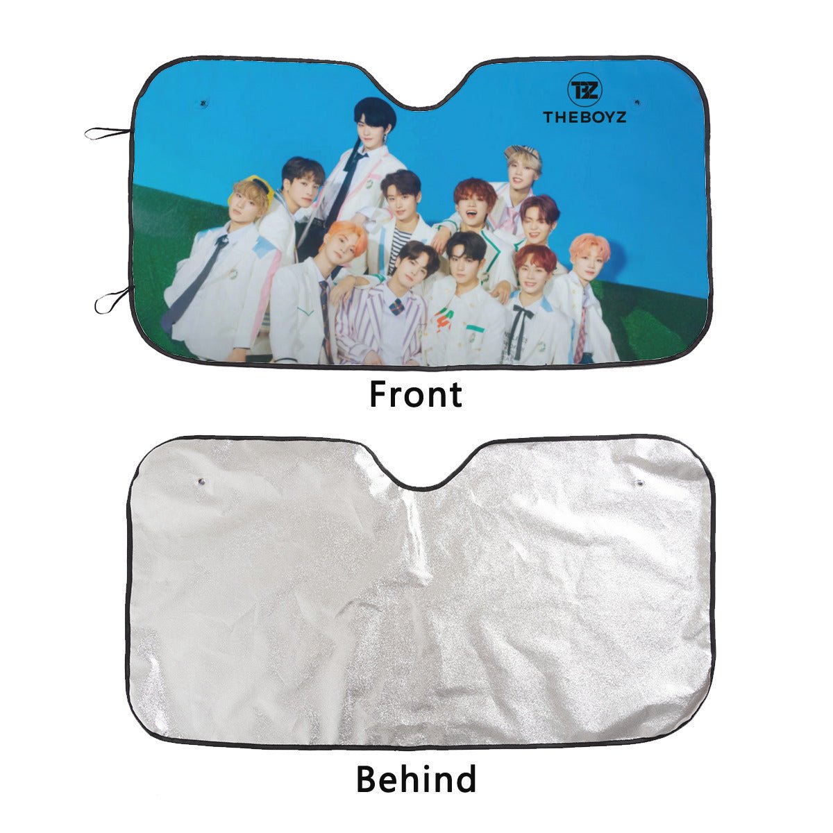 THEBOYZ Sun Shade - Windshield Cover - KPop Themed - Great gift! Car Window Shield - Windshield Protector - Beyond The Shoppe