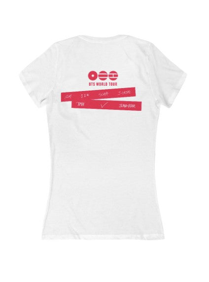 BTS Arirang Concert - Baby Army On Board Women's V‑Neck Tee — BTS Concert Fan Shirt