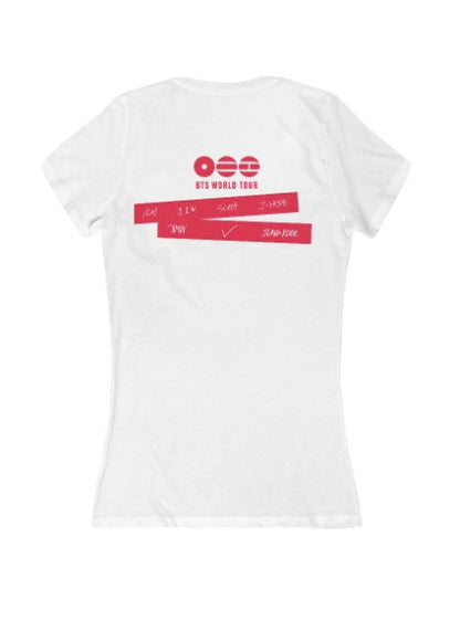 BTS Arirang Concert - Baby Army On Board Women's V‑Neck Tee — BTS Concert Fan Shirt
