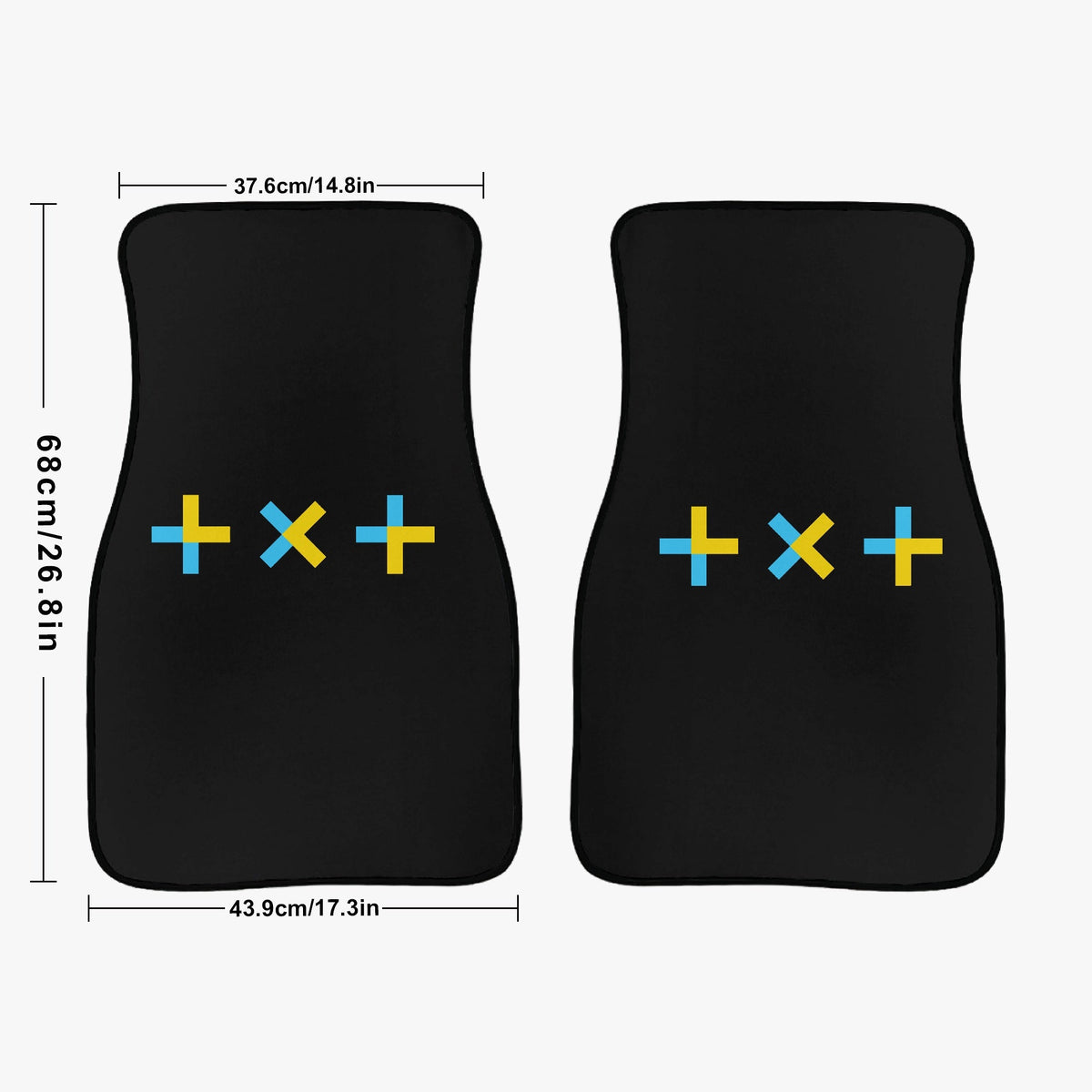 TXT Car Floor Mats - 2Pcs Car Floor Mats - Car Accessories - Kpop car mats - (Set of 2) - Beyond The Shoppe