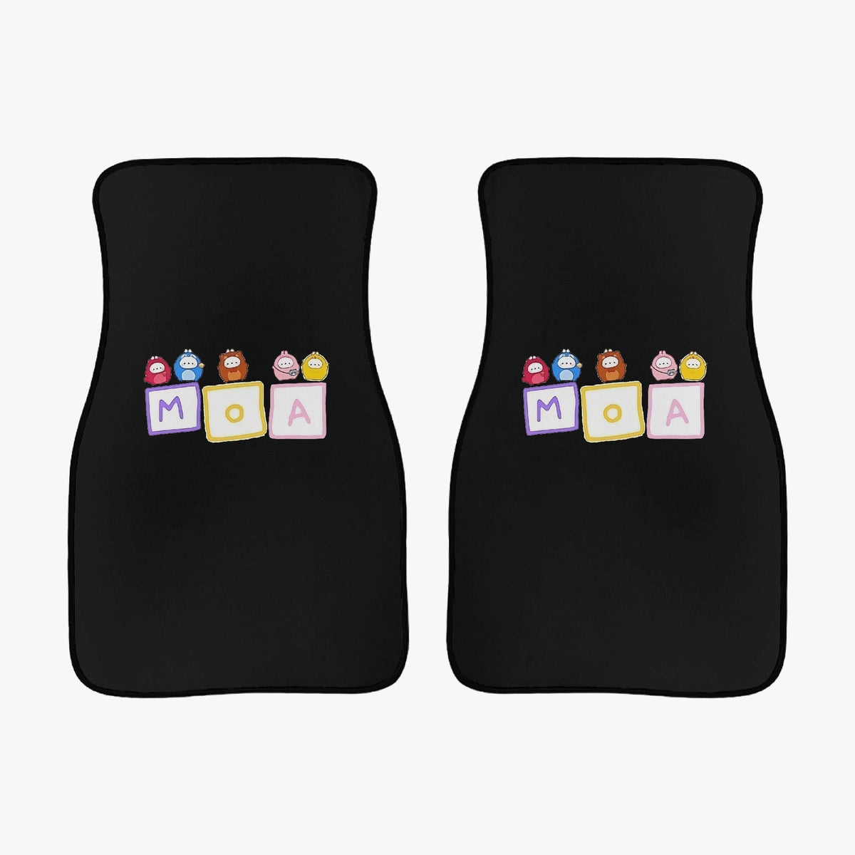 TXT Car Floor Mats - 2Pcs Car Floor Mats - Car Accessories - Kpop car mats - (Set of 2) - Beyond The Shoppe