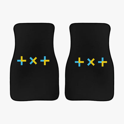 TXT Car Floor Mats - 2Pcs Car Floor Mats - Car Accessories - Kpop car mats - (Set of 2) - Beyond The Shoppe