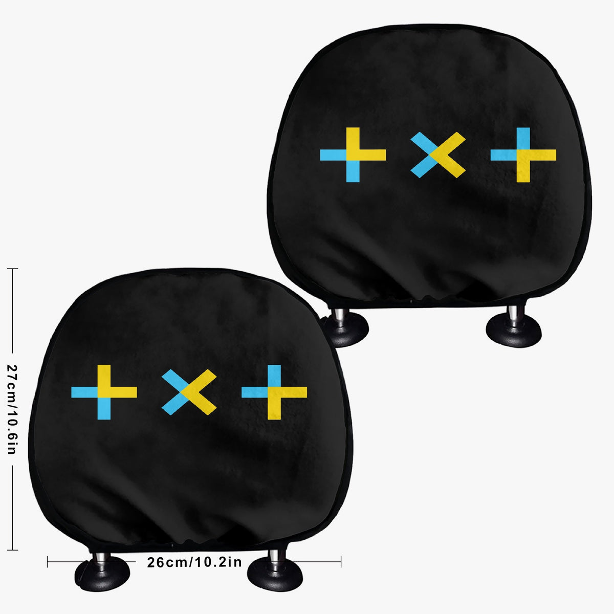 TXT Car Headrest Covers - 2Pcs - car accessories - Great KPop Gift! - Beyond The Shoppe