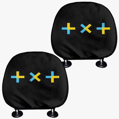 TXT Car Headrest Covers - 2Pcs - car accessories - Great KPop Gift! - Beyond The Shoppe