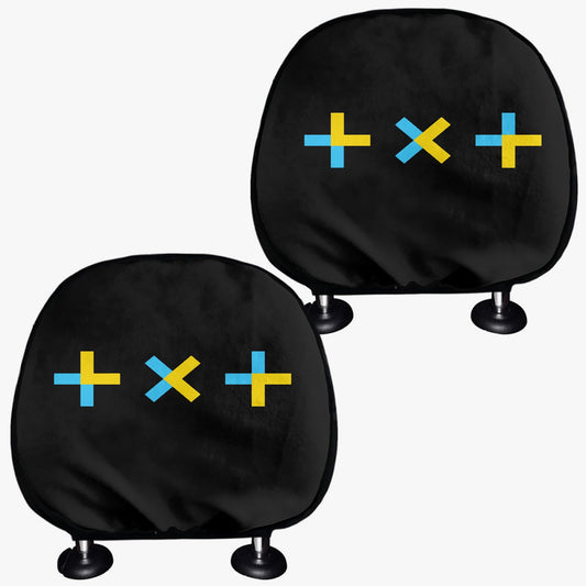 TXT Car Headrest Covers - 2Pcs - car accessories - Great KPop Gift! - Beyond The Shoppe