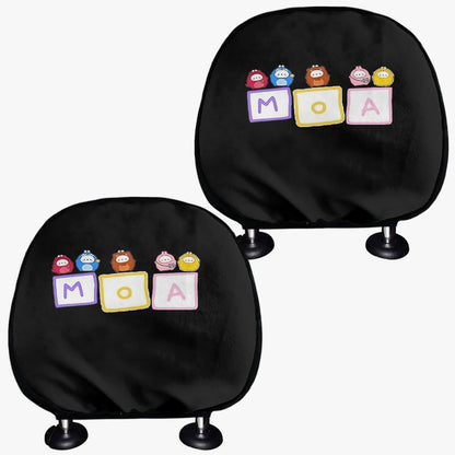 TXT MOA Car Headrest Covers - 2Pcs - car accessories - Great KPop Gift! - Beyond The Shoppe
