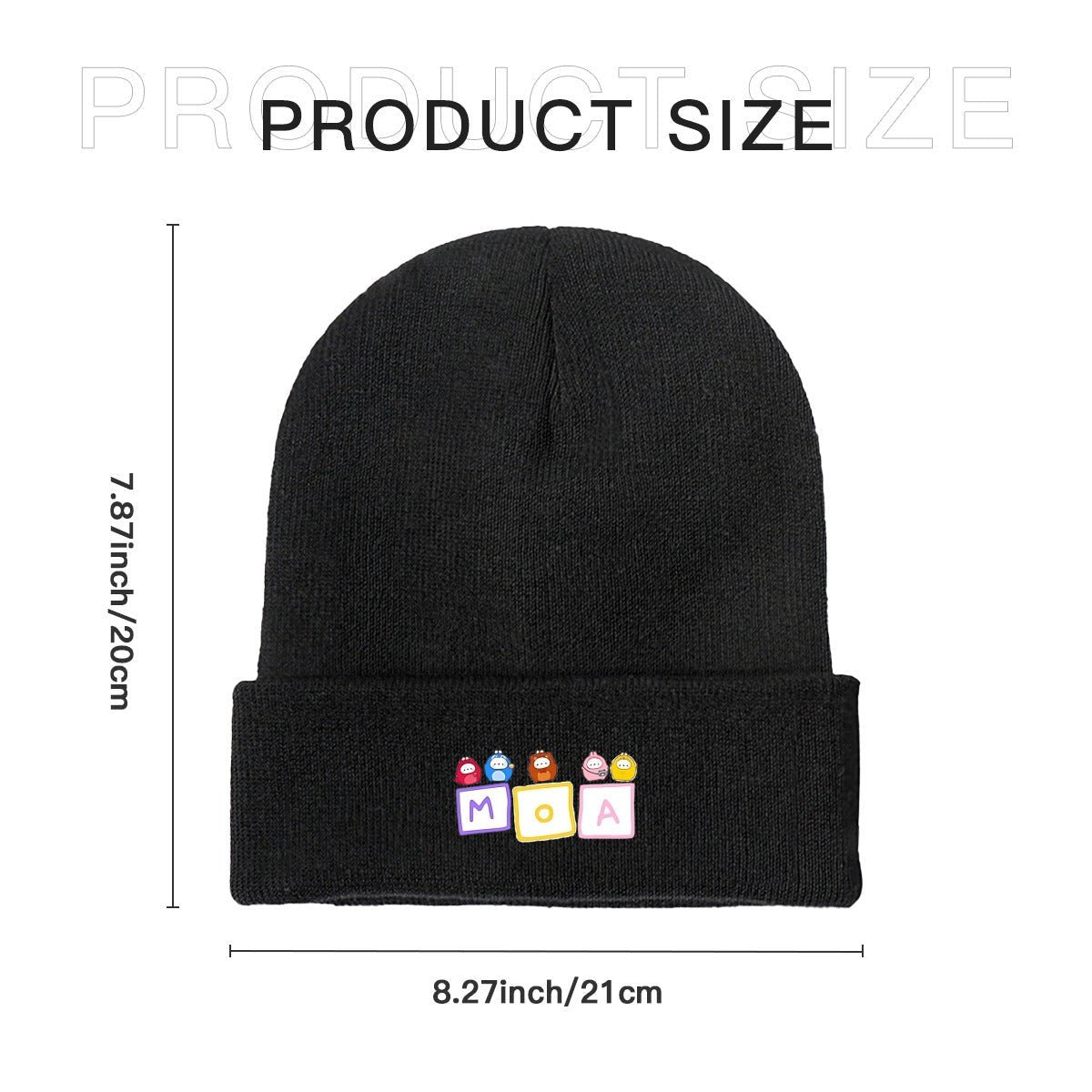 TXT MOA Family Beanie for Adults – Cozy Polyester Knit Hat - Stylish, Comfortable & Trendy Hat - Beyond The Shoppe