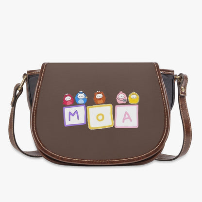 TXT MOA Flap Saddle Bag – Perfect Everyday Crossbody Purse - Chic & Cute Bag - Beyond The Shoppe