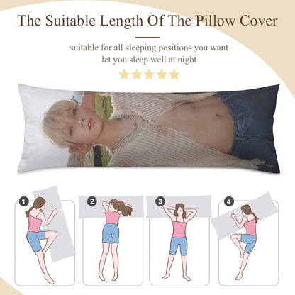 TXT Soobin Full Body Pillow Case - Double Sided Full Body Pillowcases - 3 sizes! - Beyond The Shoppe