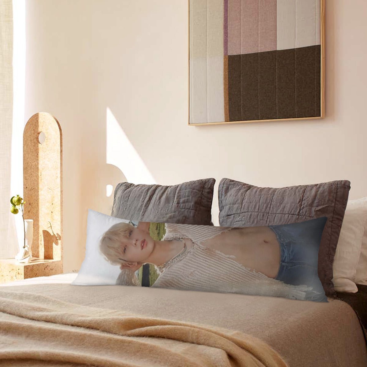 TXT Soobin Full Body Pillow Case - Double Sided Full Body Pillowcases - 3 sizes! - Beyond The Shoppe