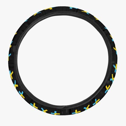 TXT Steering Wheel Cover - car accessory - black steering cover - great gift - kpop car accessories - Beyond The Shoppe
