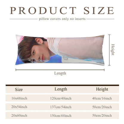 TXT Taehyun Full Body Pillow Case - Double Sided Full Body Pillowcases - 3 sizes! - Beyond The Shoppe