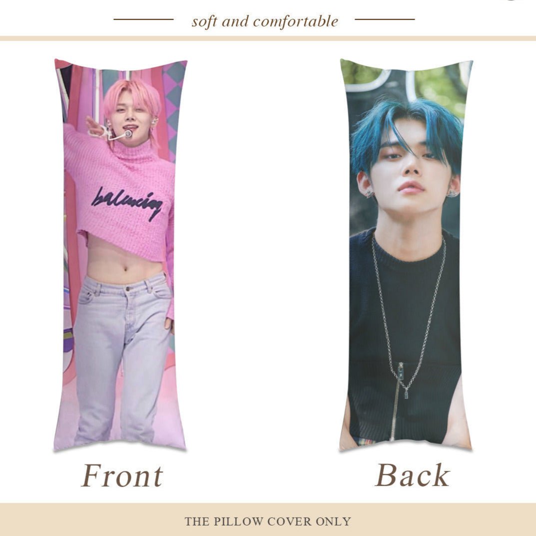 TXT Yeonjin Full Body Pillow Case - Double Sided Full Body Pillowcases - 3 sizes! - Beyond The Shoppe