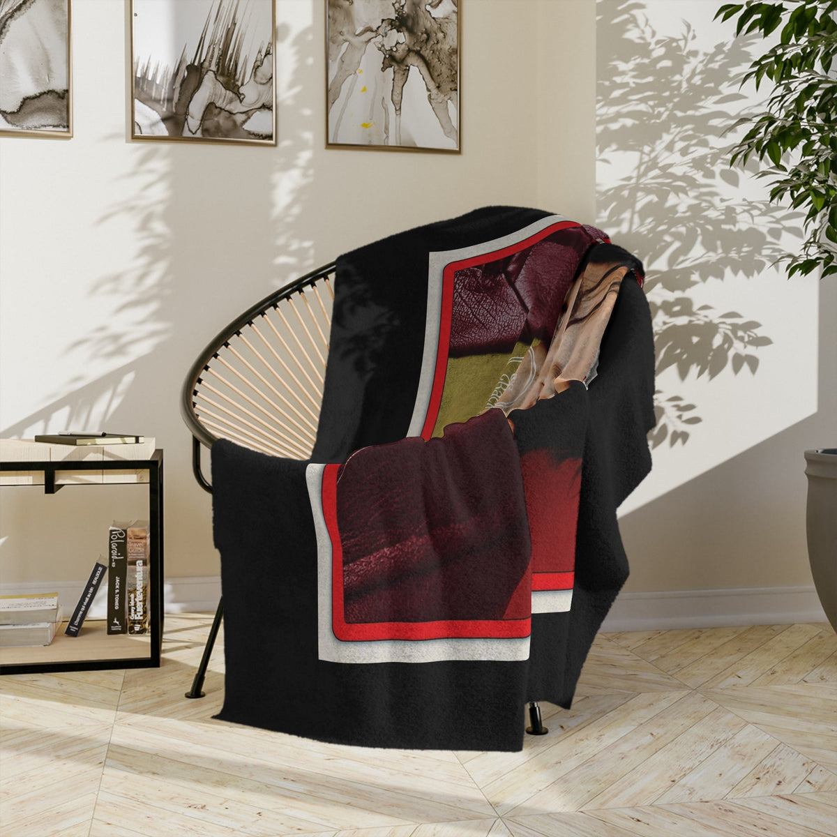V Magazine Portrait Velveteen Blanket - Beyond The Shoppe