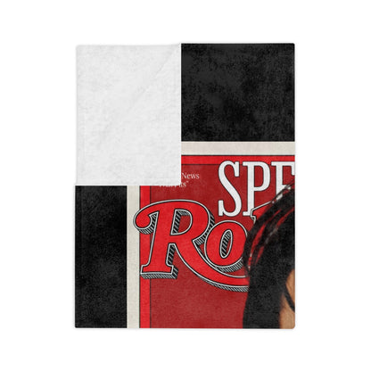 V Magazine Portrait Velveteen Blanket - Beyond The Shoppe